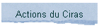 Actions du Ciras