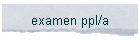 examen ppl/a